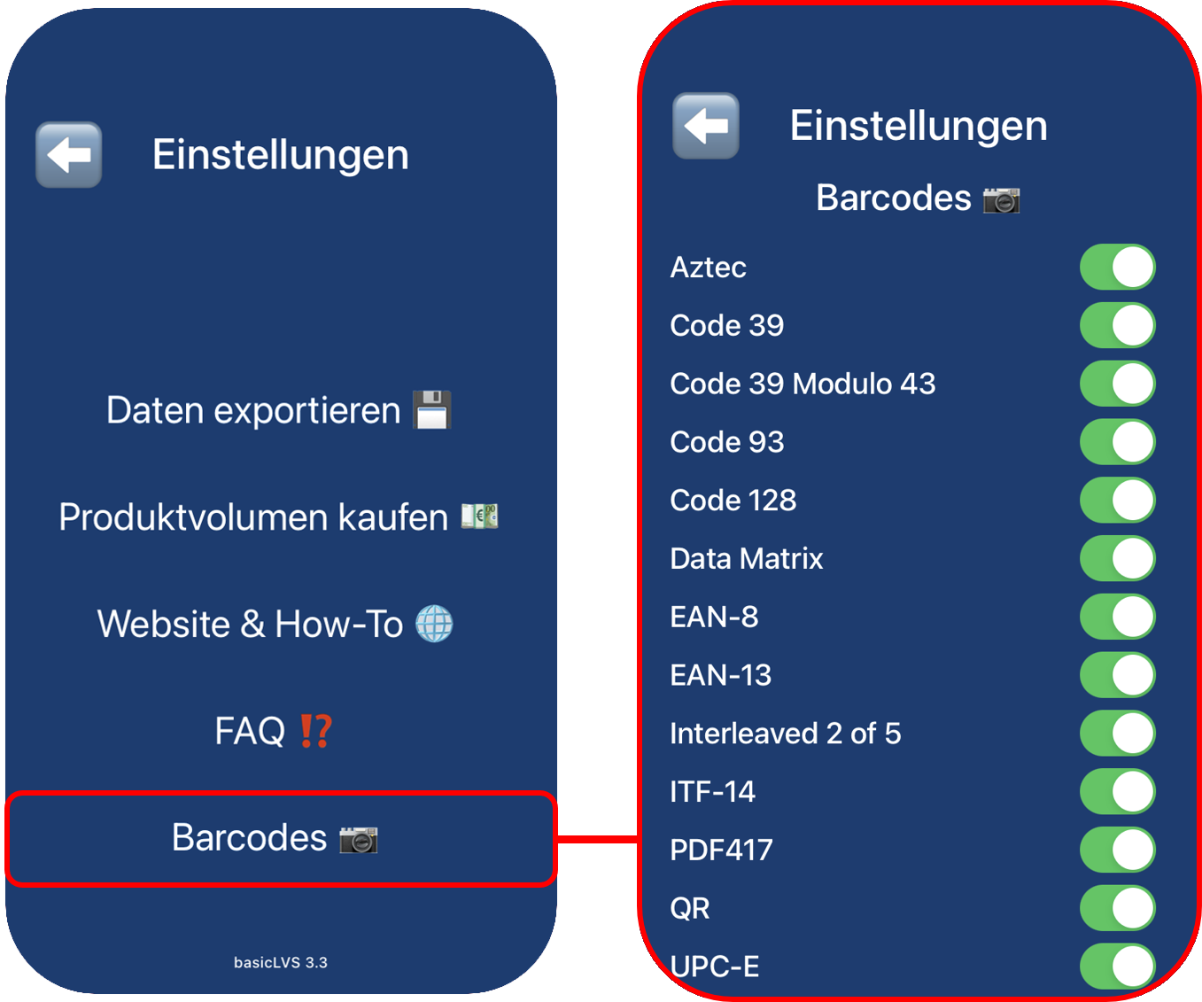 Lagerverwaltungssystem via Barcode Scanner in der Cloud