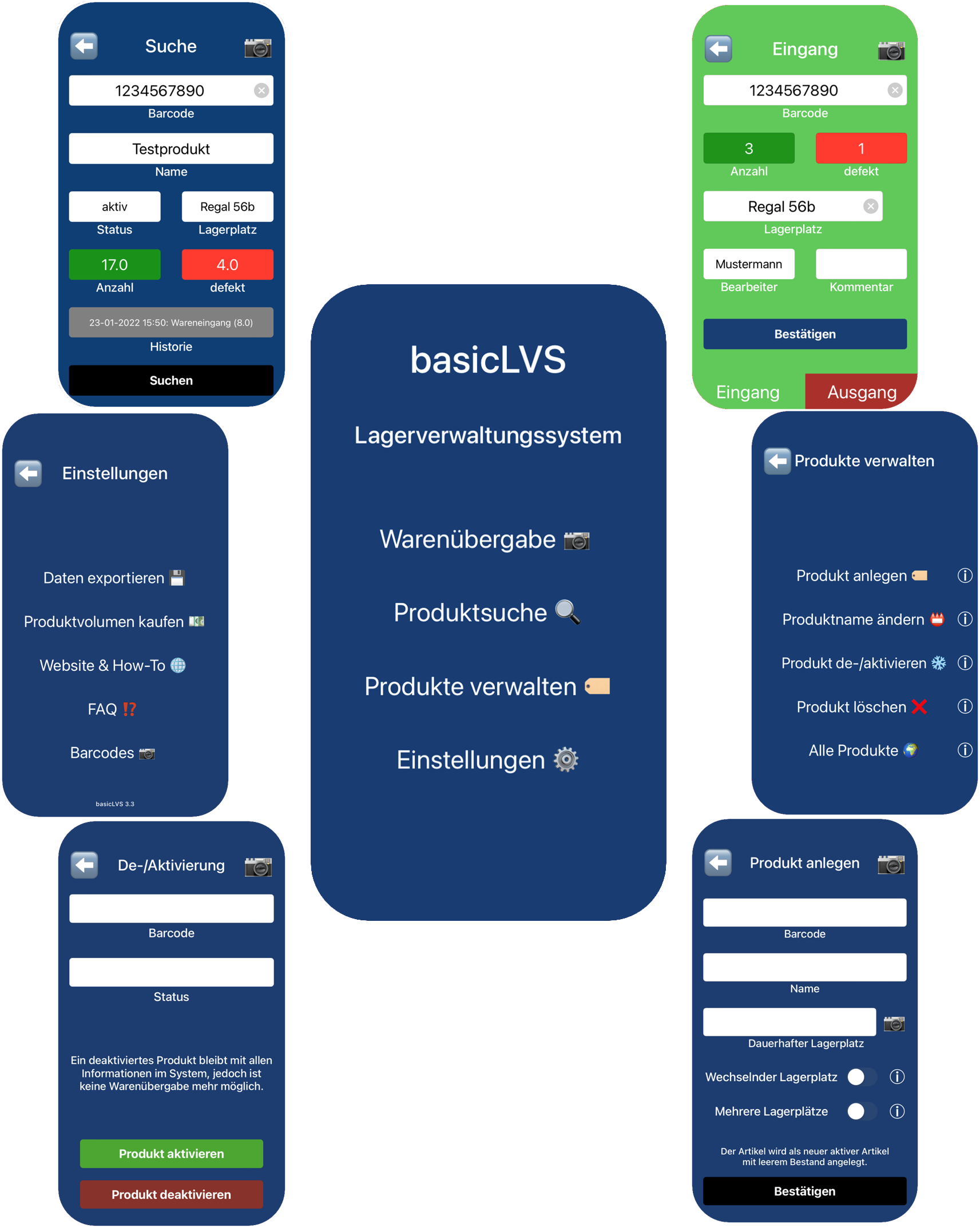 Basic LVS Lagerverwaltung